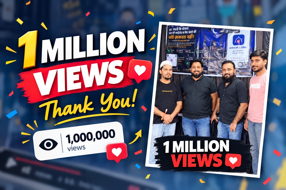 Namaz Call Blocker Celebrates 1 Million Instagram Views