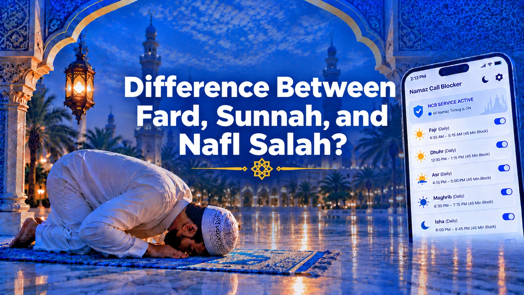 What Is the Difference Between Fard, Sunnah, and Nafl Salah?